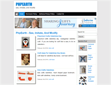 Tablet Screenshot of phpearth.com